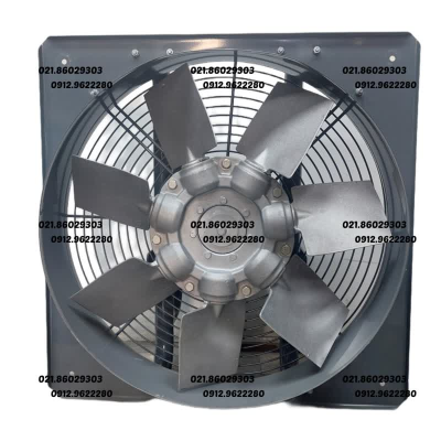 هواکش صنعتی اکسیال  پروانه آلومینیوم دمنده مدل DVMP-KN100-4T-800