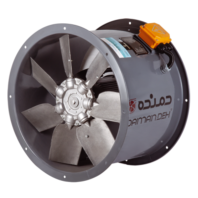 فن آکسیال سیلندری دمنده مدل DASP-WN150-4T-900-22deg
